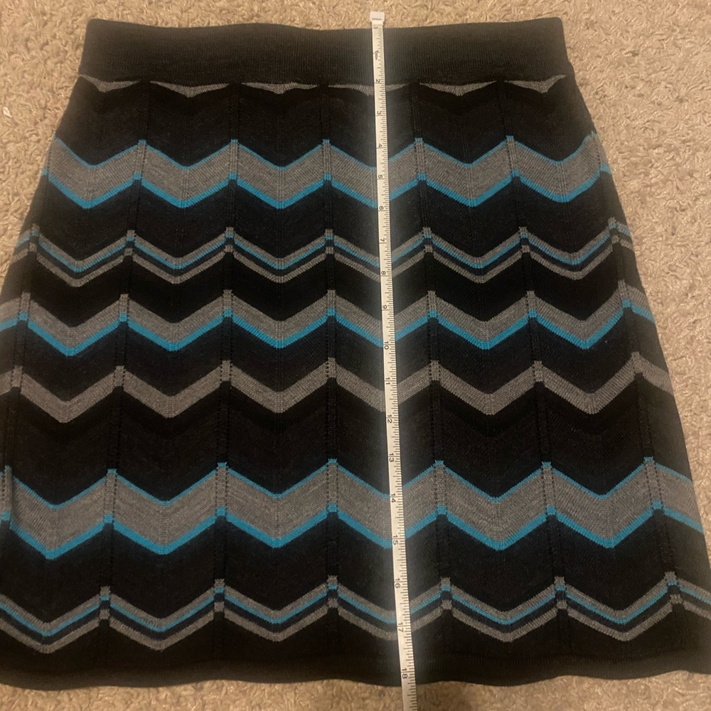 Wool chevron stipe skirt from Title nine - Picture 5 of 8